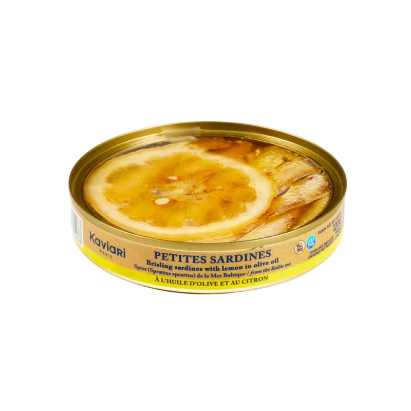 Sardines with olive oil and lemon - Premium product - Kaviari