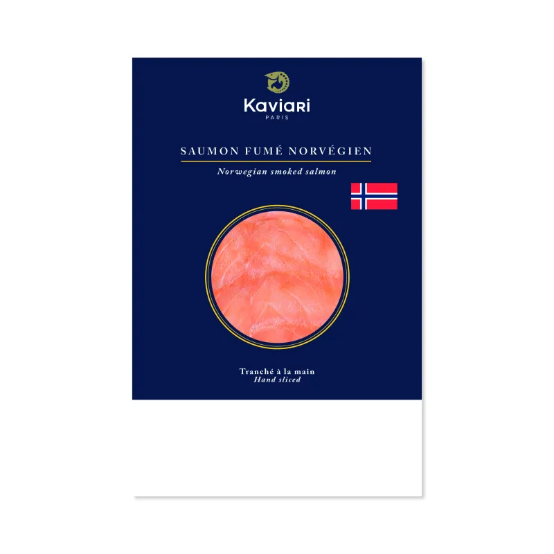 Saumon fumé Norvège d'élevage haut de gamme - Kaviari