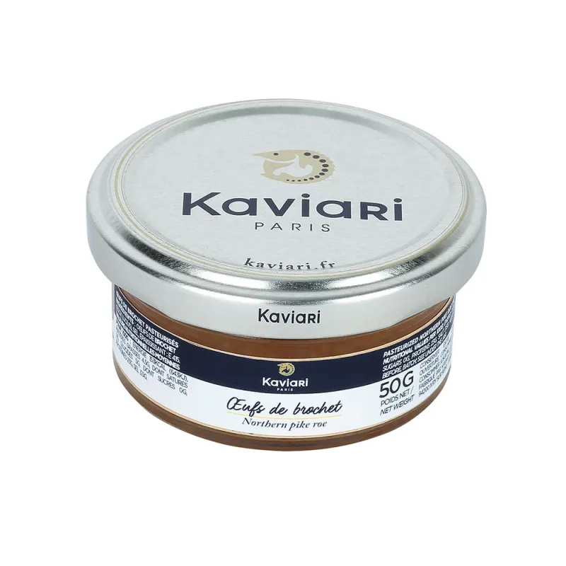 Œufs de Brochet - Achat oeuf de poisson - Kaviari Paris
