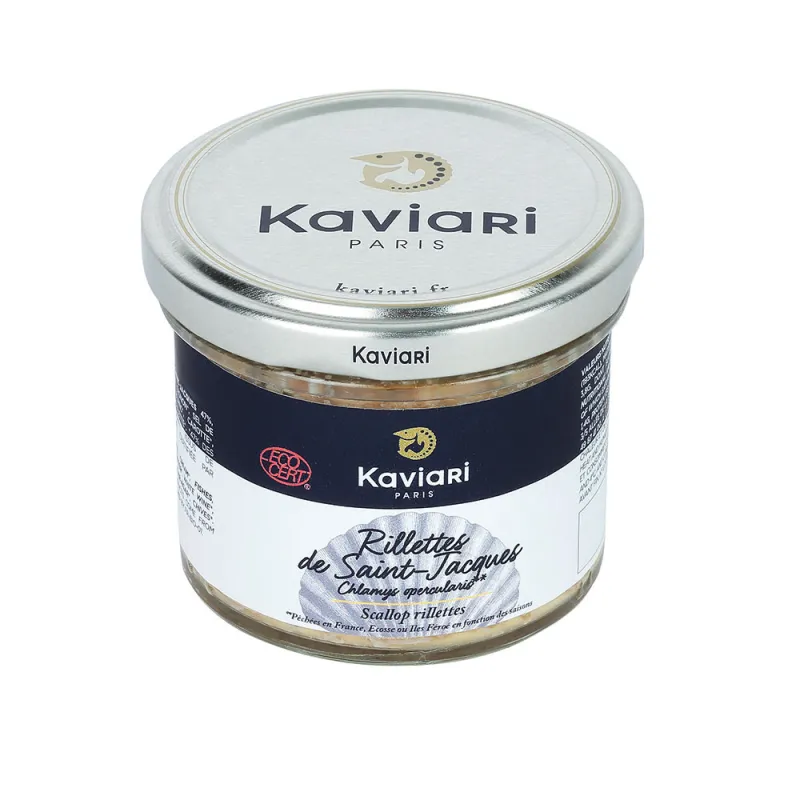 Rillettes de Saint-Jacques - Produits de qualité - Kaviari