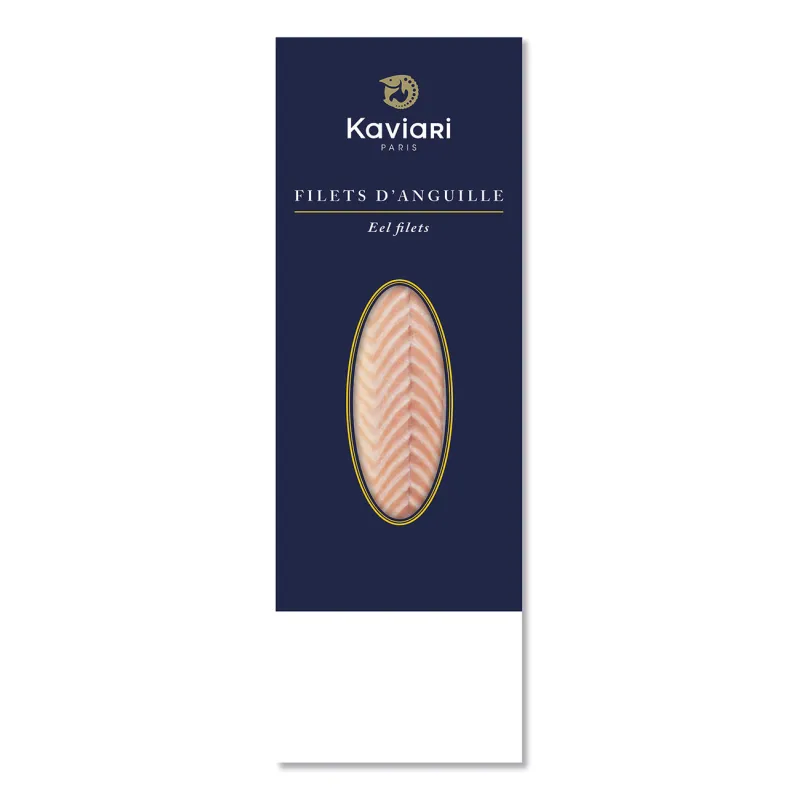 Smoked farmed Eel - Premium fish fillet - Kaviari