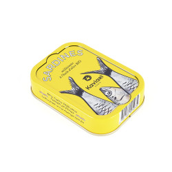 Sardines à l'huile d'olive et au citron haut de gamme - Kaviari