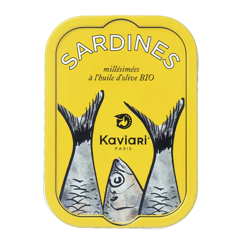 Sardines with olive oil and lemon - Premium product - Kaviari