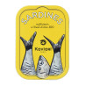 Sardines à l'huile d'olive et au citron haut de gamme - Kaviari