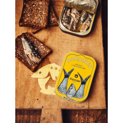 Sardines à l'huile d'olive et au citron haut de gamme - Kaviari