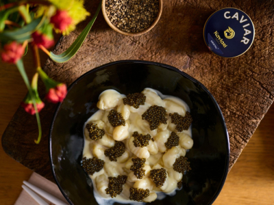 Gnocchi with Lemon Cream Sauce and Kristal® Caviar