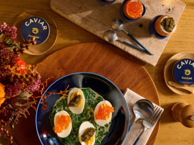 Eggs Three Ways with Ossetra Caviar